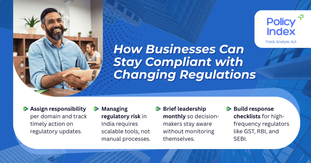 Best Tools to Track Regulatory Changes for Businesses in India